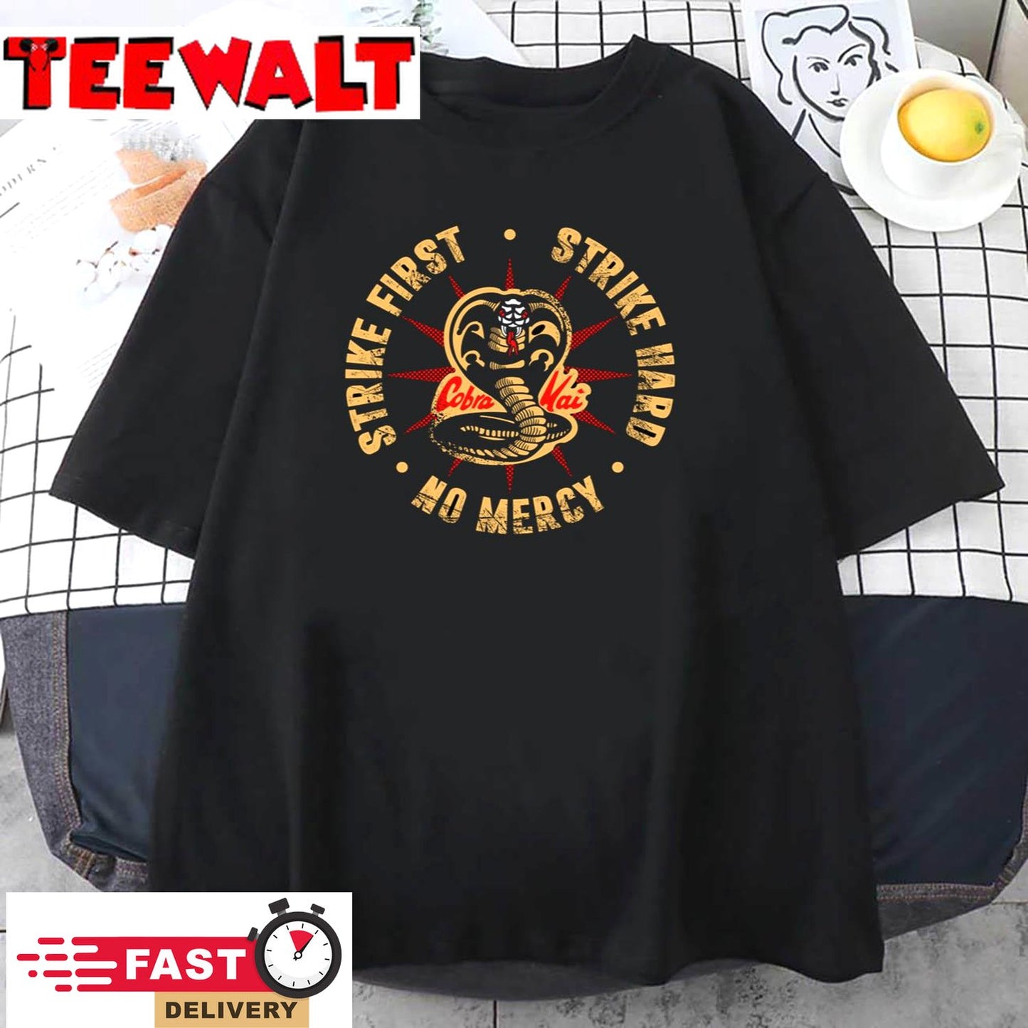 Vintage Retro Cobra Kai T-shirt