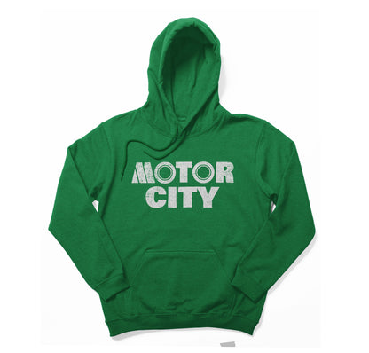 Motor City Vintage Hooded Pullover Sweatshirt