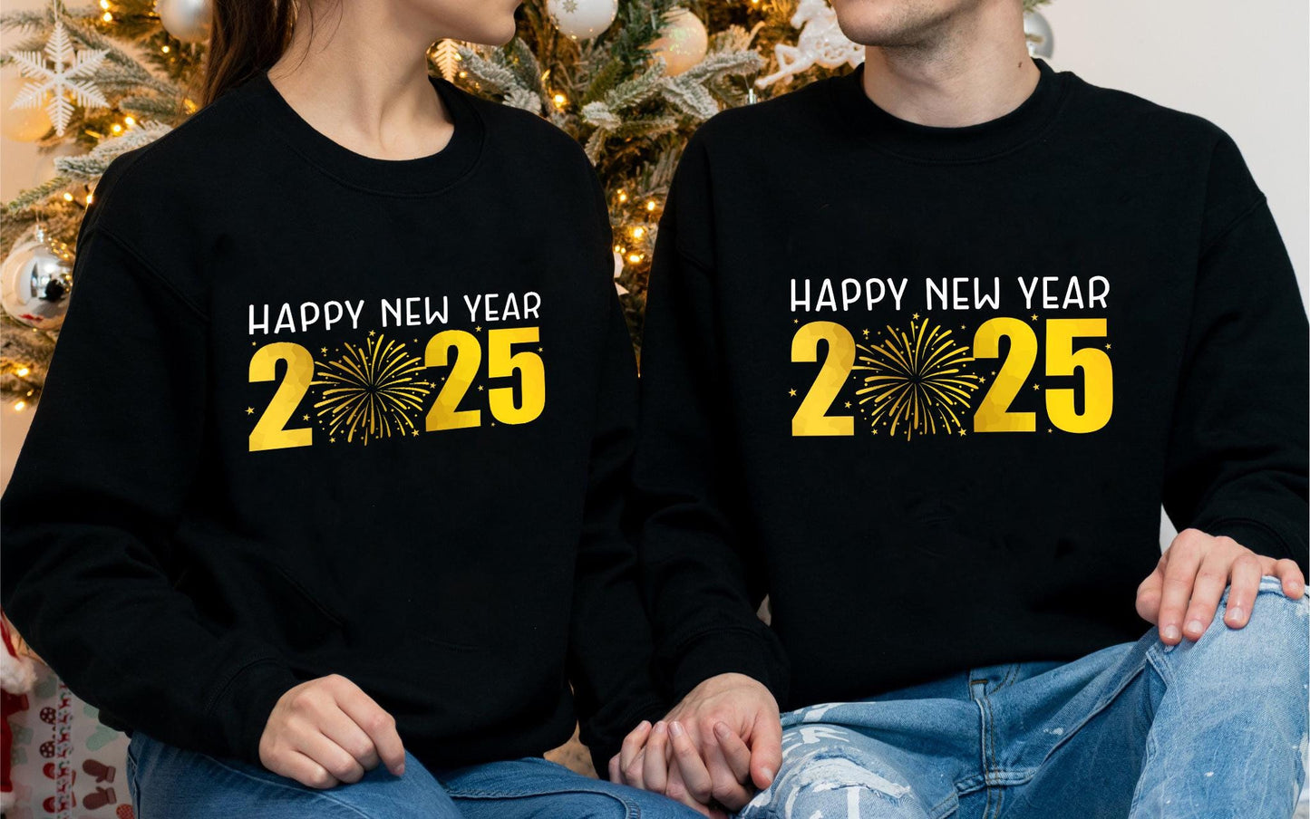 Happy New Year Custom Family Crew Shirt