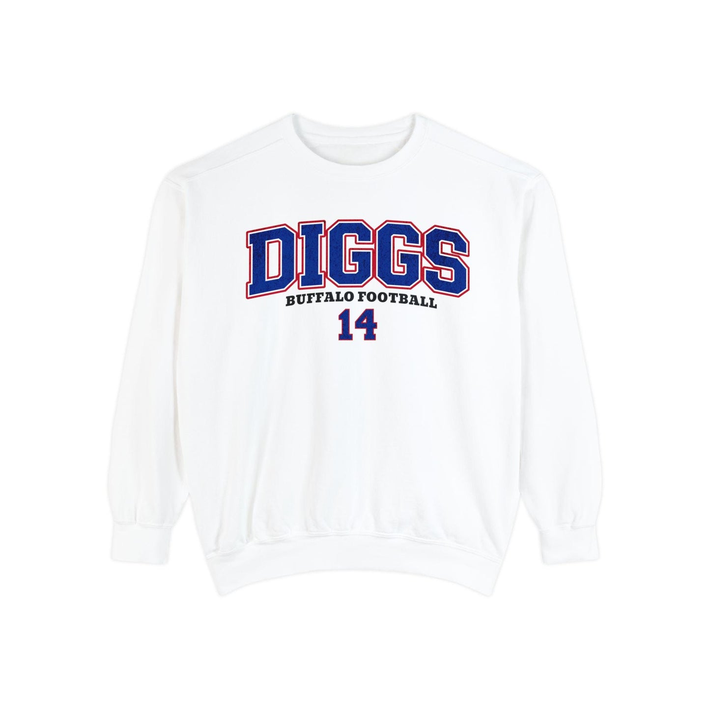 Comfort Colors Stefon Diggs Buffalo Football Sweatshirt Crewneck