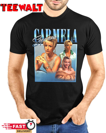 Edie Falco Shirts That Go Hard Carmela Soprano Shirt