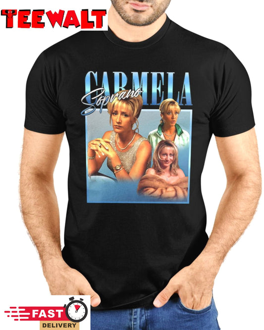 Edie Falco Shirts That Go Hard Carmela Soprano Shirt