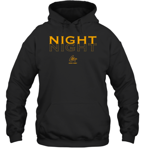 Funny Stephen Curry Night Night Signature T-Shirt