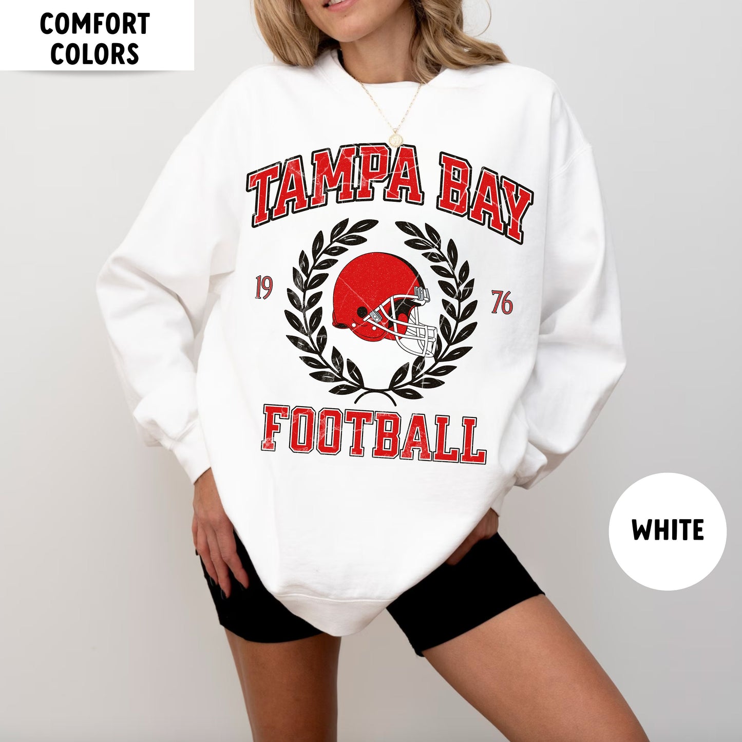 Comfort Colors Tampa Bay Football Sweatshirt - Perfect Gift For Fans