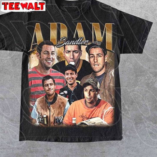 Adam Sandler Tour 2023 Limited Shirt, Funny Short Sleeve Crewneck For Woman And Man