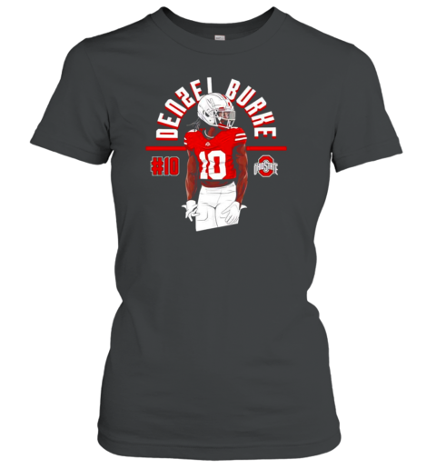 Denzel Burke Ohio State Buckeyes cartoon T-Shirt