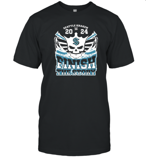 Cody Rhodes X Seattle Kraken 2024 Finish The Story T-Shirt