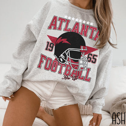 Atlanta Football Sweatshirt - Vintage Falcon Retro Atlanta Shirt Falcon