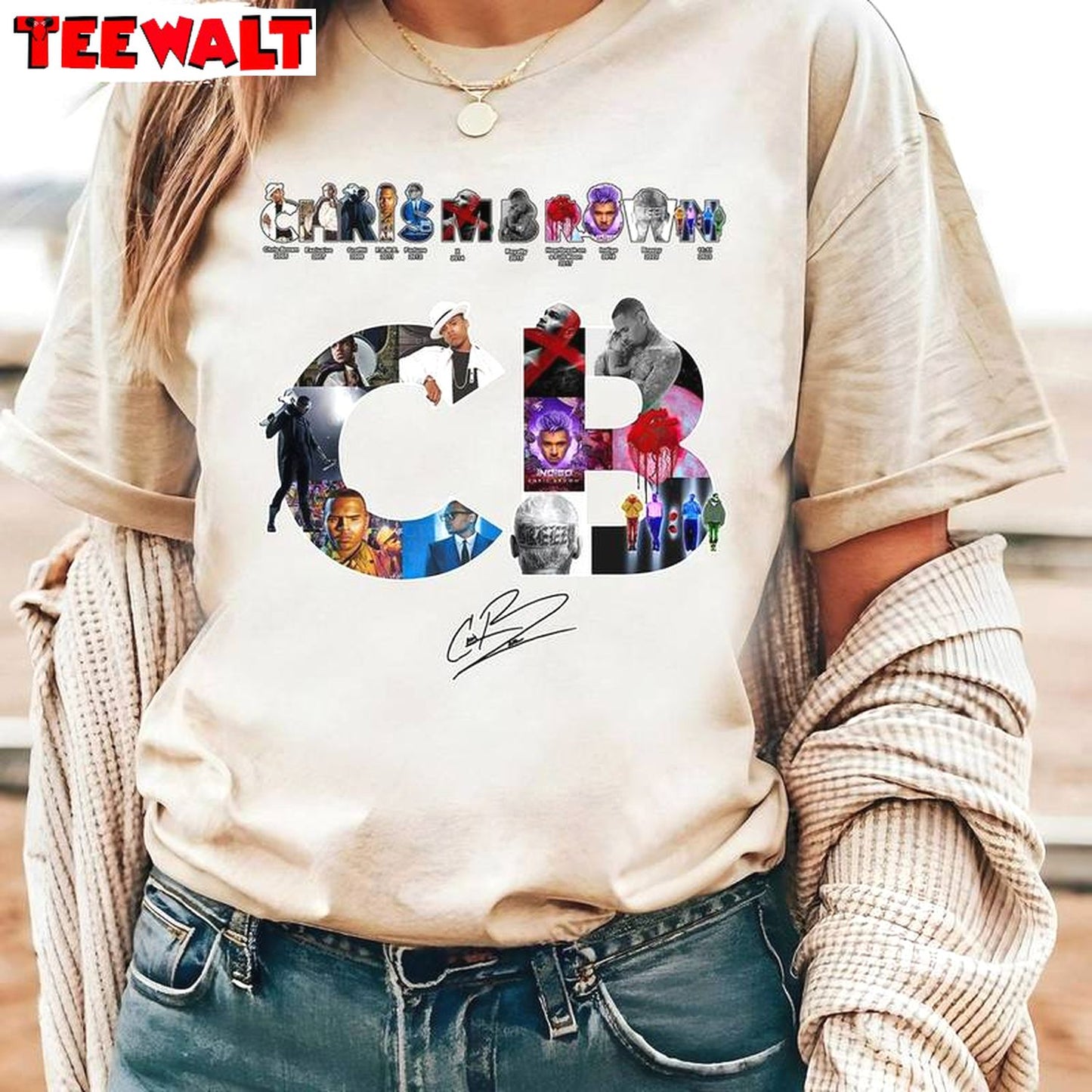 Trendy Chris Brown Breezy Shirt, Tour 2024 Chris Brown Short Sleeve Crewneck