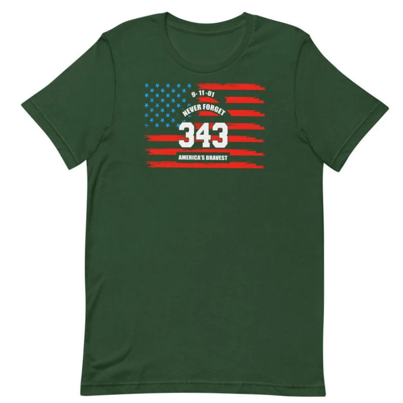 9-11-01 Fallen Firefighters 21 Year Anniversary Remembrance gift T-shirt