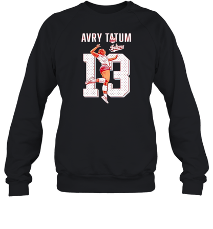 Avry Tatum Indiana Volleyball cartoon T-Shirt