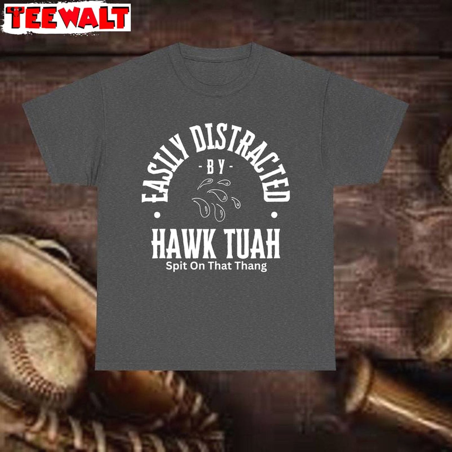 Viral Video Fun And Bold Statement Long Sleeve , Hawk Tuah Spit On That Thang