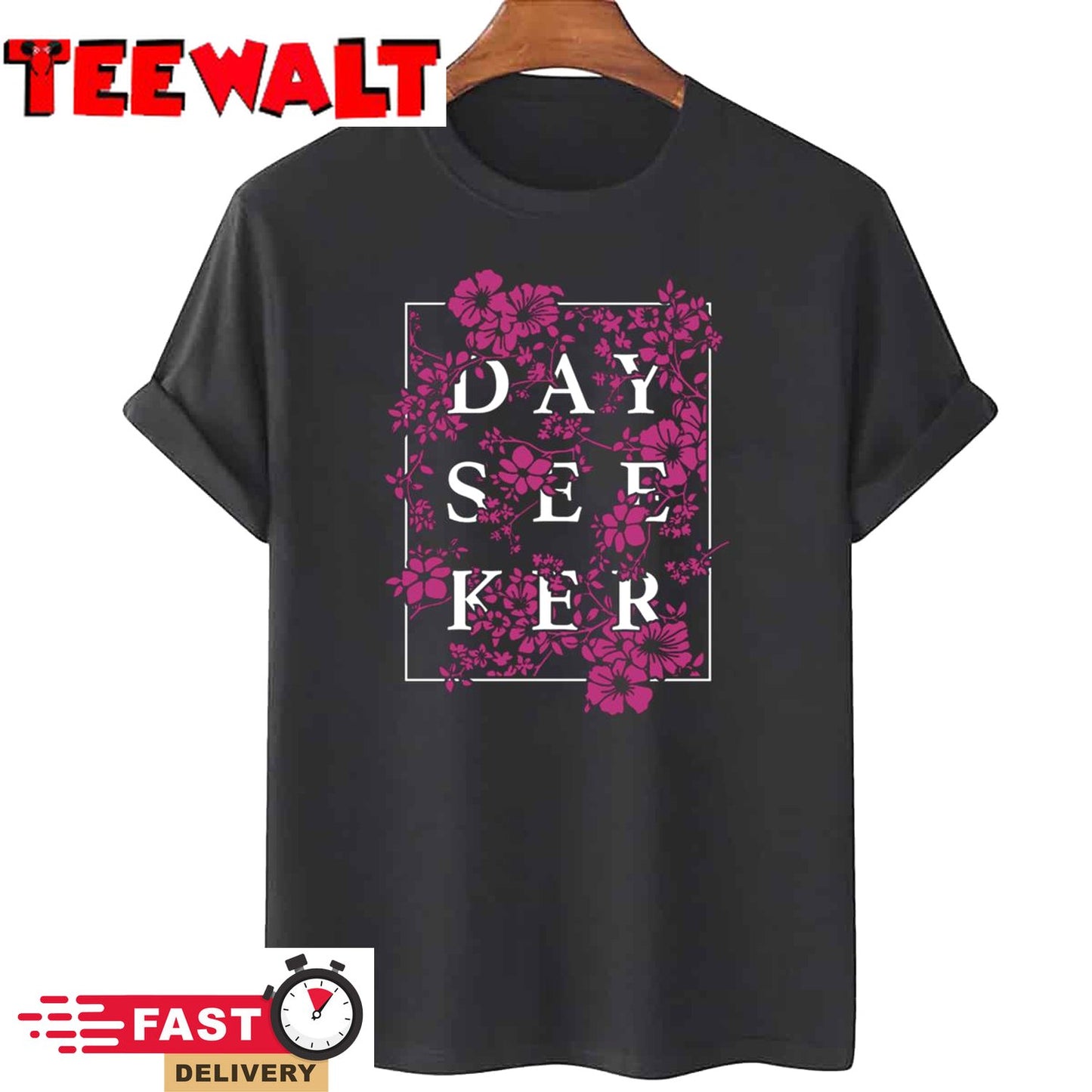 Dayseeker Band Flower Vintage Unisex T Shirt