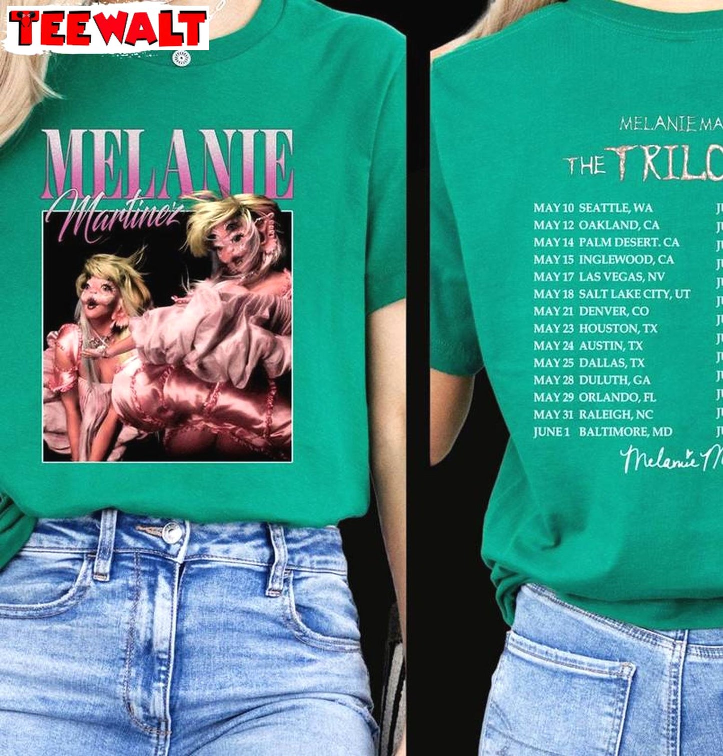 Comfort Melanie Martinez Shirt, Limited Melanie Martinez The Trilogy Tour 2024 T