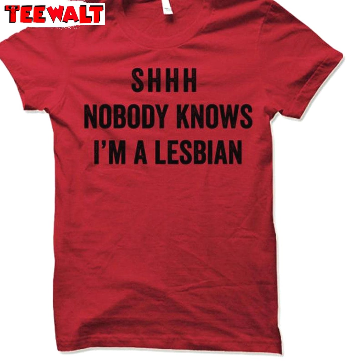 Funny Lesbian Unisex Hoodie, Comfort Nobody Knows I'm A Lesbian T-