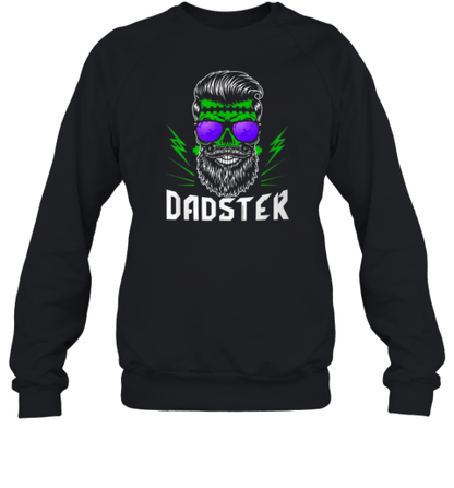 Dadster Dad Monster Halloween Costume Daddy Father T-Shirt