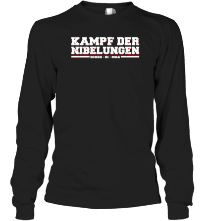 Nick Schwiderski Wearing Kampf Der Nibelungen T-Shirt