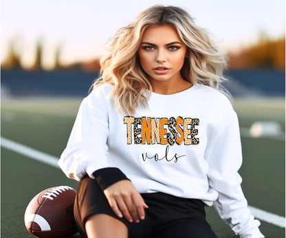 Tennessee Vols Leopard Football Sublimation File Download