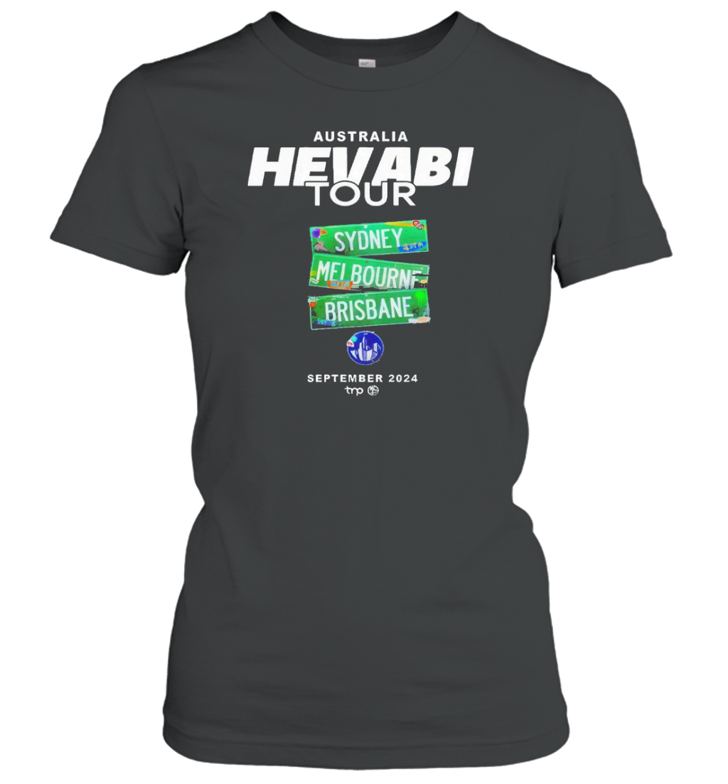 Hev Abi September 2024 Australia Tour T-Shirt