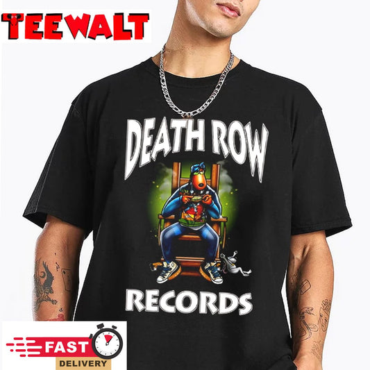 Snoop Dogg Death Row Records Logo Mens T-Shirt