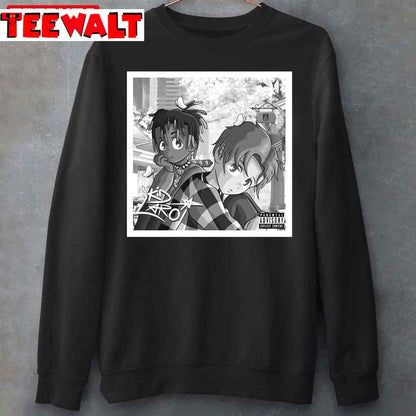 Kawaii Anime Style The Kid Laroi X Juice Wrld Unisex Sweatshirt