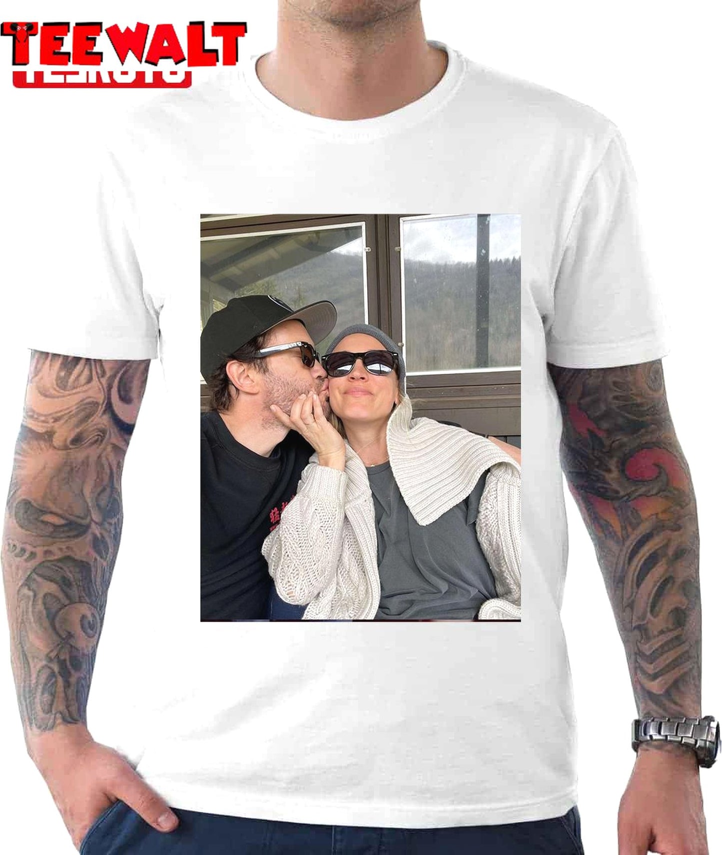 Kaley Cuoco And Tom Pelphrey Unisex T-Shirt