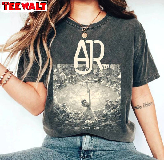 Funny Ajr Band Shirt, New Rare Ajr Music Art Long Sleeve