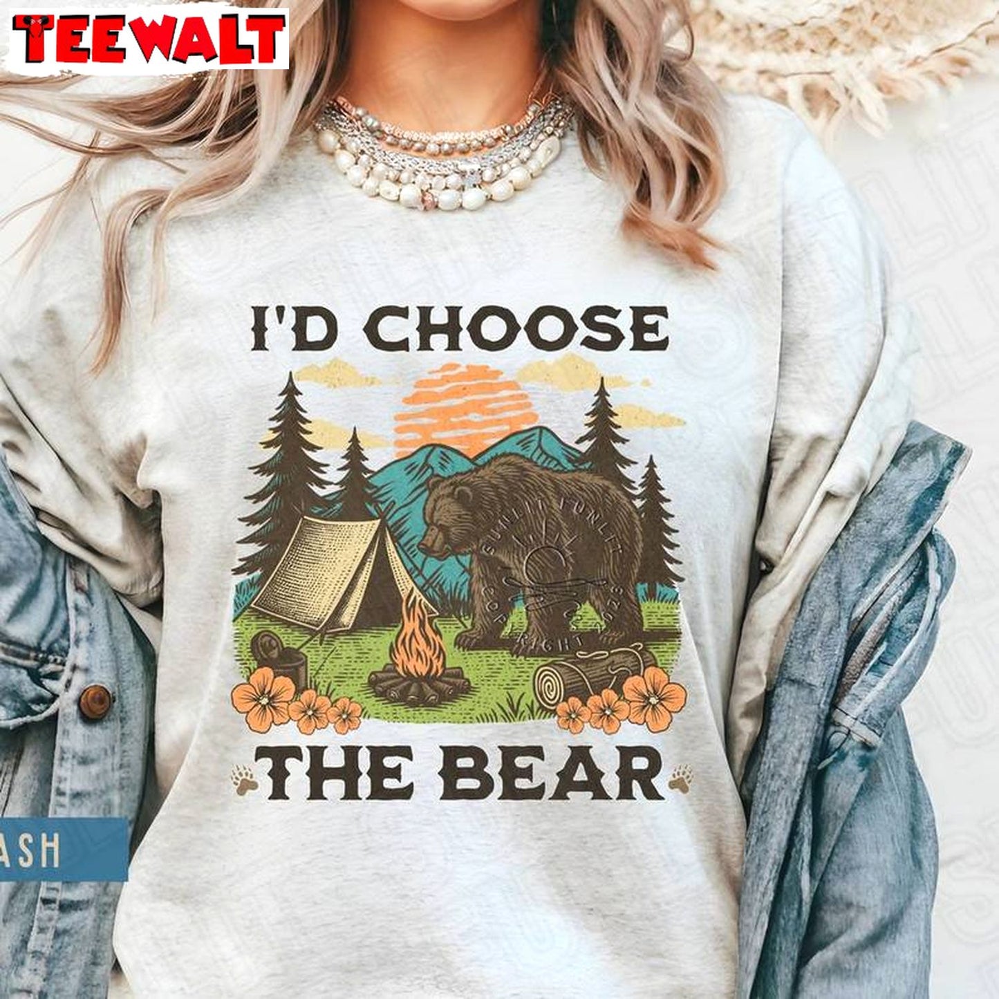 Limited Womens Rights T Shirt , Trendy I Choose Bear Shirt Long Sleeve