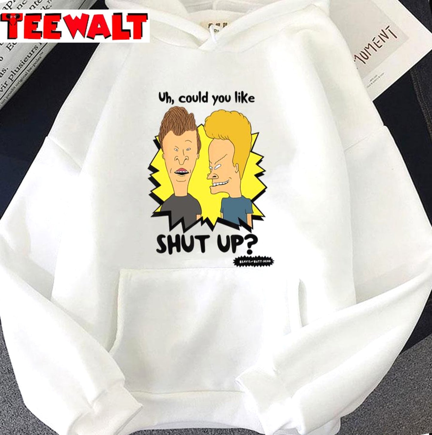 Uh Would You Like Shut Up Beavis And Butthead Unisex T-Shirt