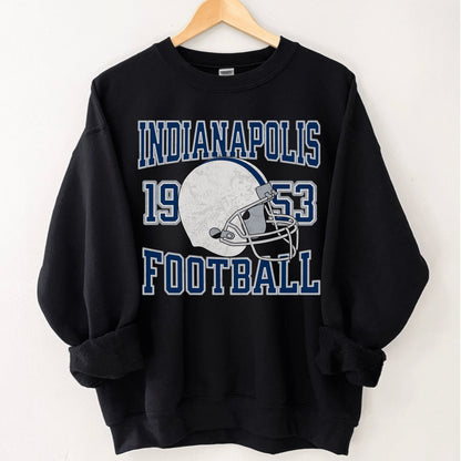 Vintage Indianapolis Football Crewneck Sweatshirt - Colt Shirt Hoodie