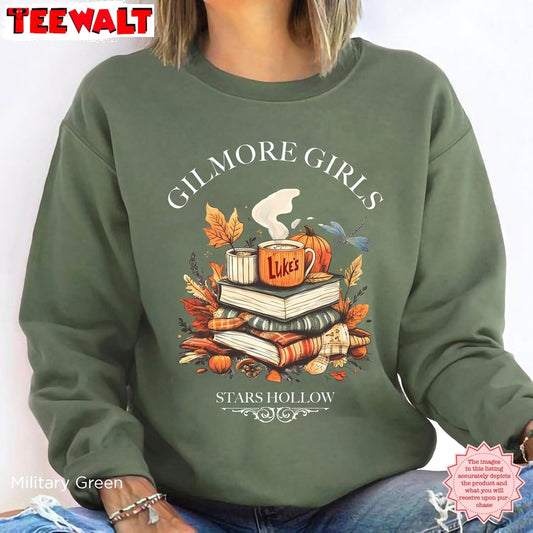 Gilmore Girls Sweatshirt, Hallow Connecticut Autumn Shirt