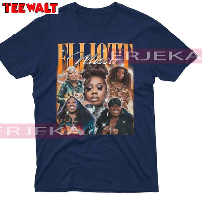 Creative Missy Elliott Shirt, Must Have Missy Elliot Fan Long Sleeve Tee Tops