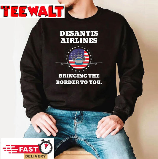 Vintage DeSantis Airlines Unisex Sweashirt