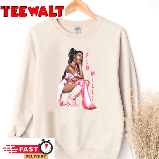 Rapper Flo Milli Vintage Unisex Sweatshirt