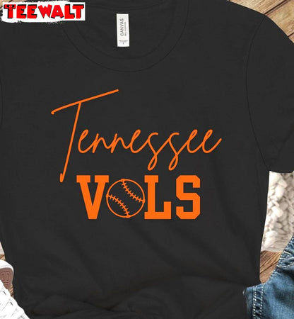 Tennessee Baseball Unisex Hoodie, Groovy Tennessee Vols