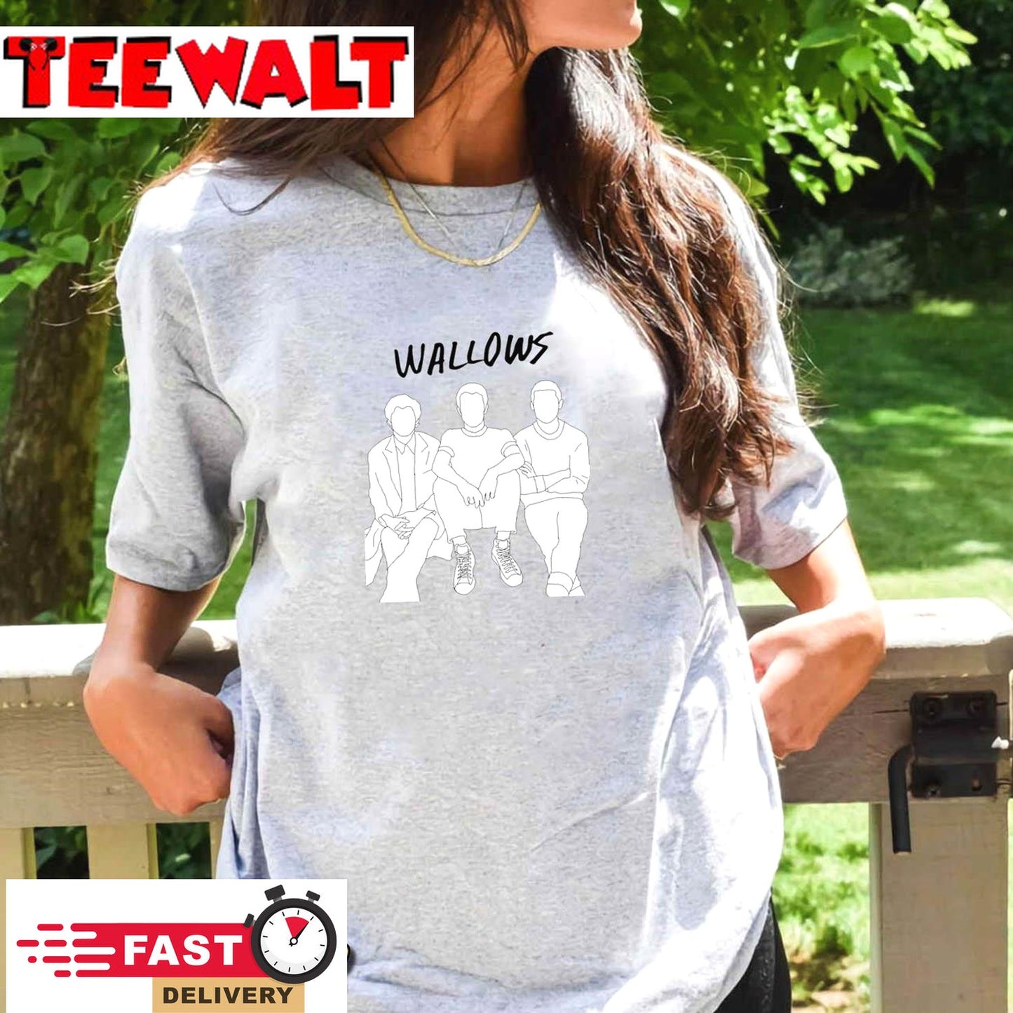 Vintage Wallows simplistic Live on Tour 2022 T-Shirt