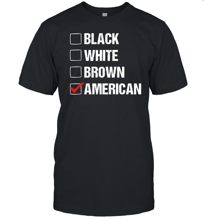 Davidharrisjr Black White Brown American Shirt