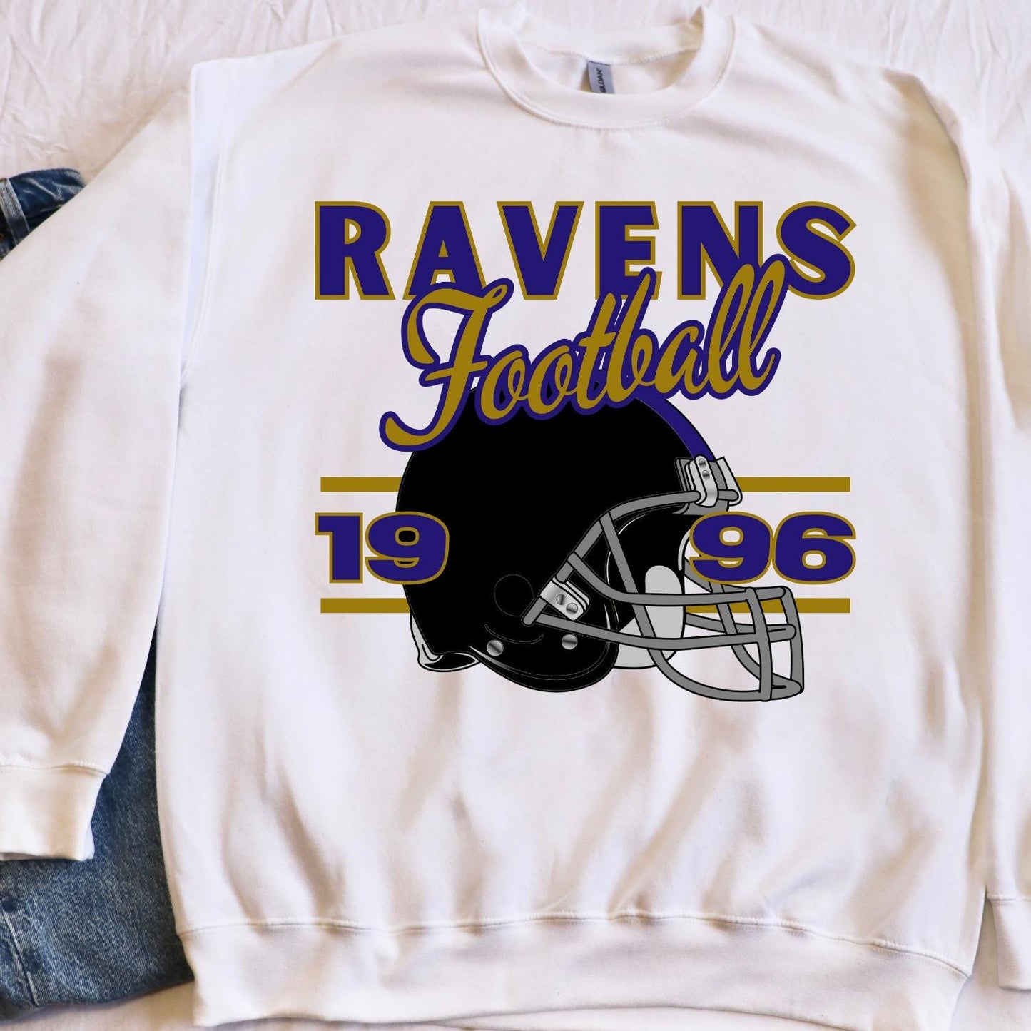 Baltimore Football  Sweatshir Unisex Ravens Pullover