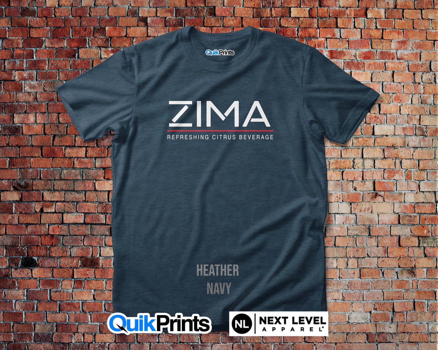 Zima Citrus Beverage Premium Shirt - Adult & BigTall Sizes