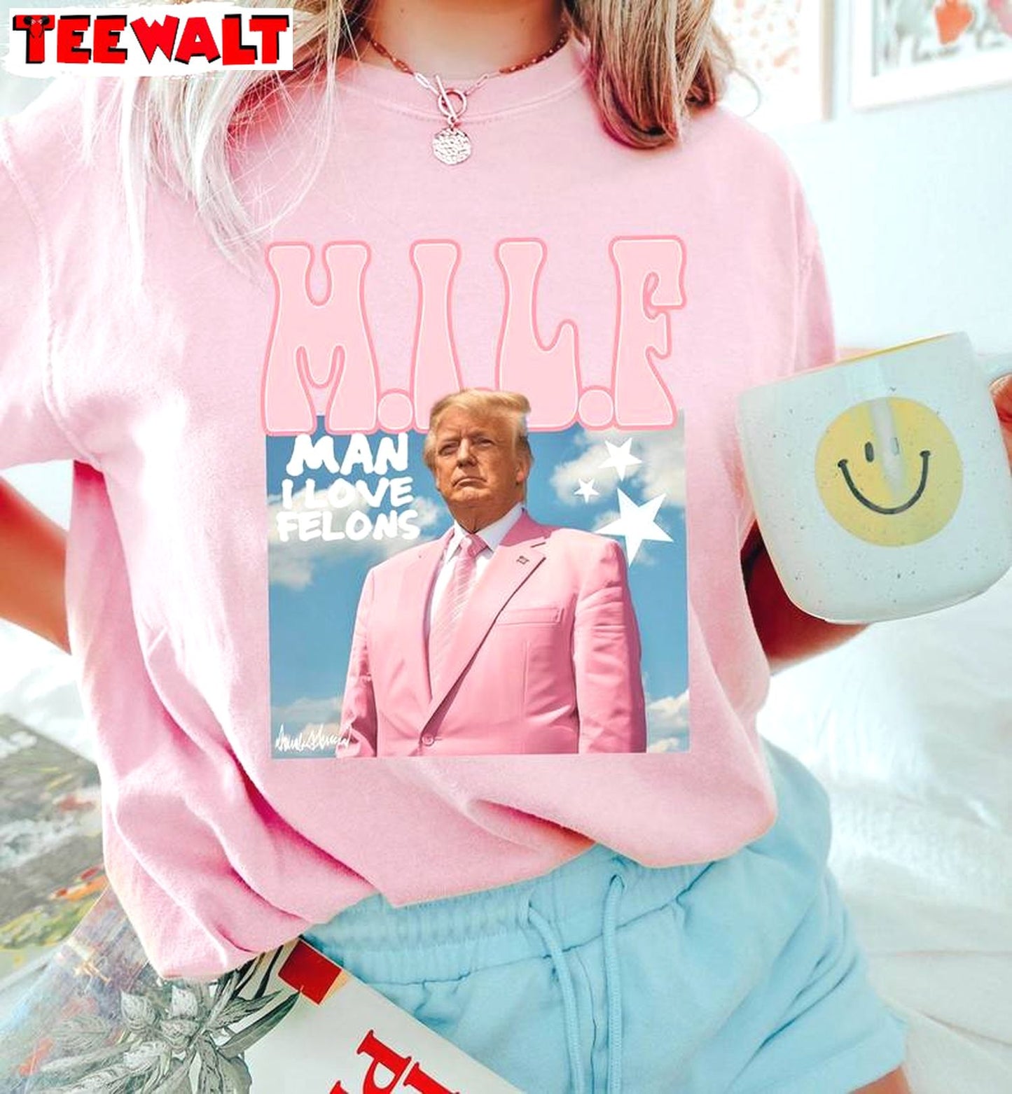 Viral Trump Supporter T Shirt, Must Have Man I Love Felons