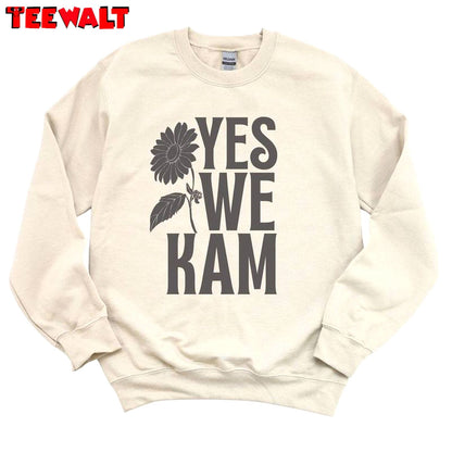 Yes We Kam Shirt, Kamala Voters Crewneck Tee Tops