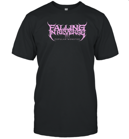 Falling In Reverse Popular Monster Logo T-Shirt