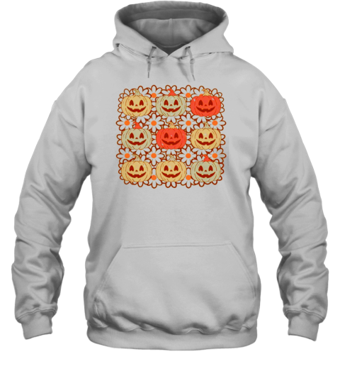 Daisy Pumpkin Teacher T-Shirt