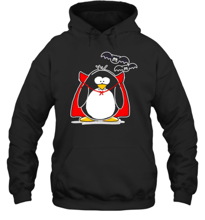 Halloween Vampire Penguin T-Shirt