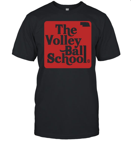 Bbbprinting The Volleyball School Nebraska Tee