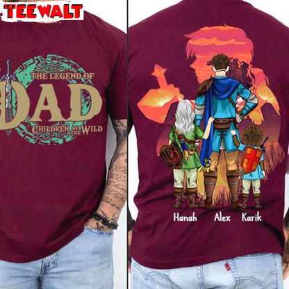 Unique The Legend Of Dad Children Of The Wild Shirt, Children Of The Wild Sweater