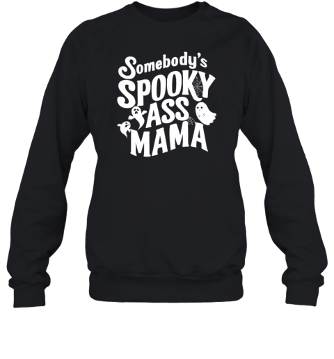 Fun Halloween Ghosts  Spooky Mom Art T-Shirt