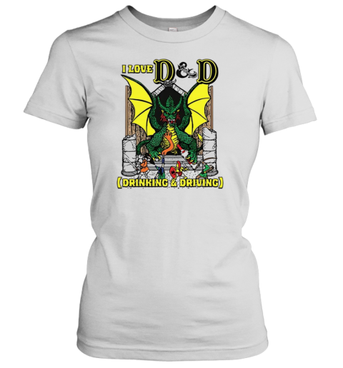 Dragon I Love D And D Drinking And Driving T-Shirt