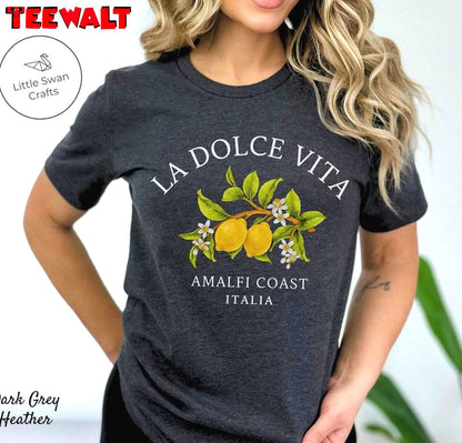 Awesome Amalfi Coast Unisex Hoodie, Limited La Dolce Vita Shirt Sweater