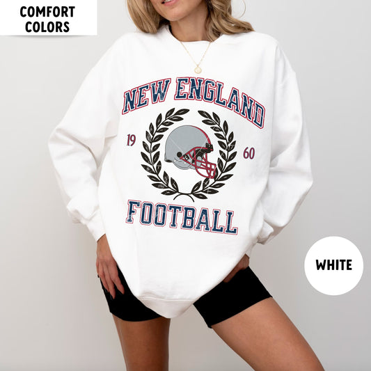 New England Football Shirt - Vintage Patriot Gift For Football Fans